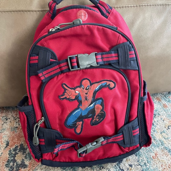 Pottery Barn Kids Other Pottery Barn Spiderman Backpack Poshmark